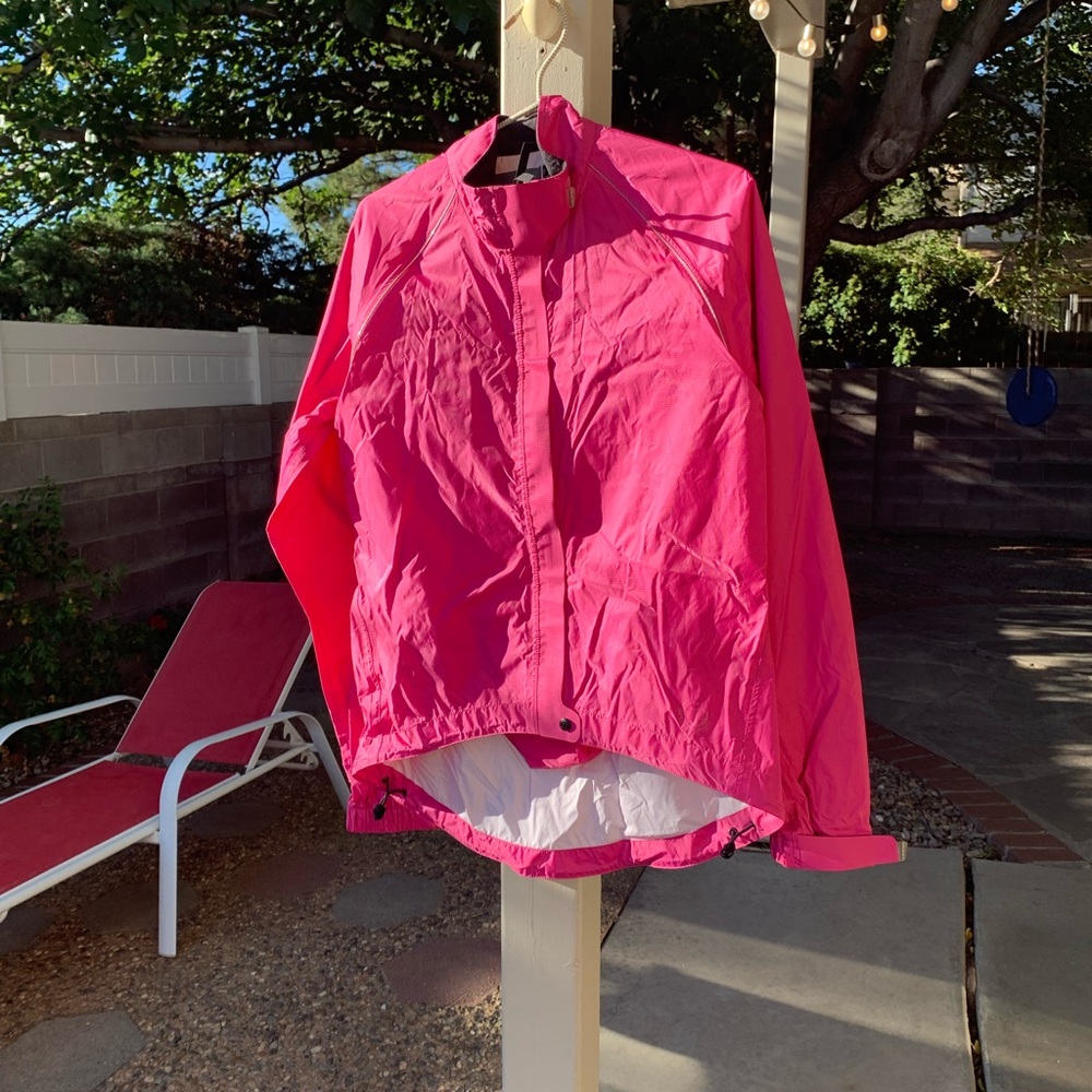 Novara pink biking jacket size S